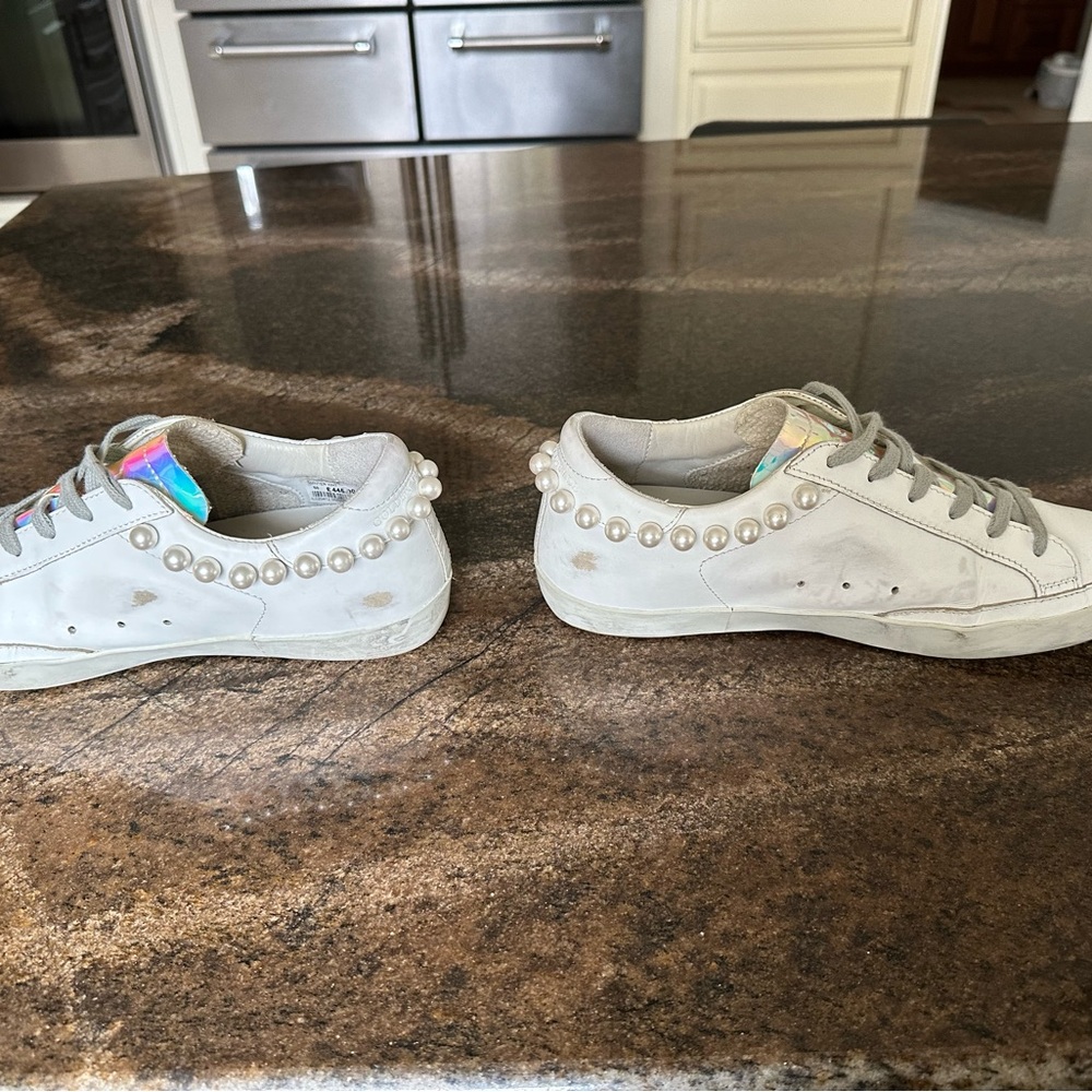 Golden Goose Superstar Iridescent and Pearl Accents - Picture 8 of 15